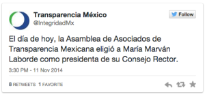 Tuit Transparencia Mexicana