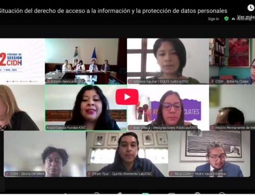 México: Situación del derecho de acceso a la información y la protección de datos personales