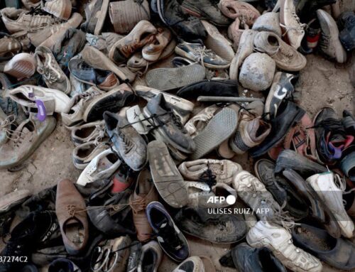 Los zapatos de Teuchitlán